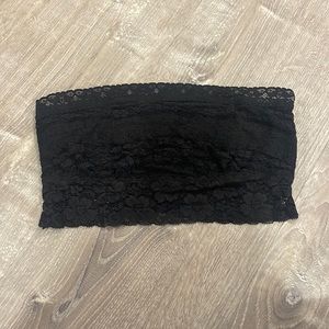Free People Black Lace Bandeau